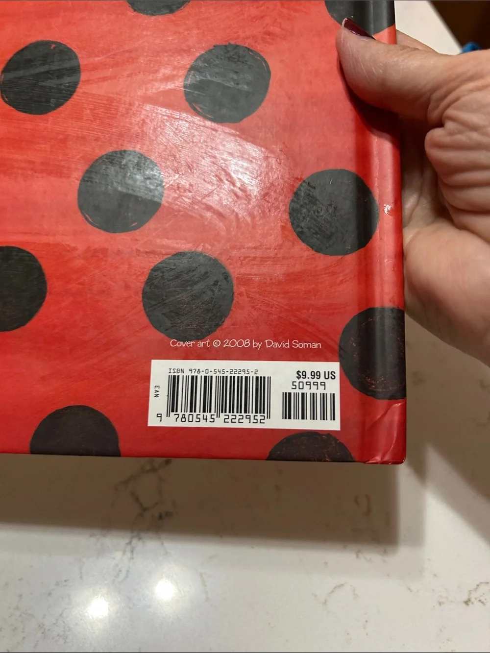 Ladybug Girl Children's Book - Red & White Cover